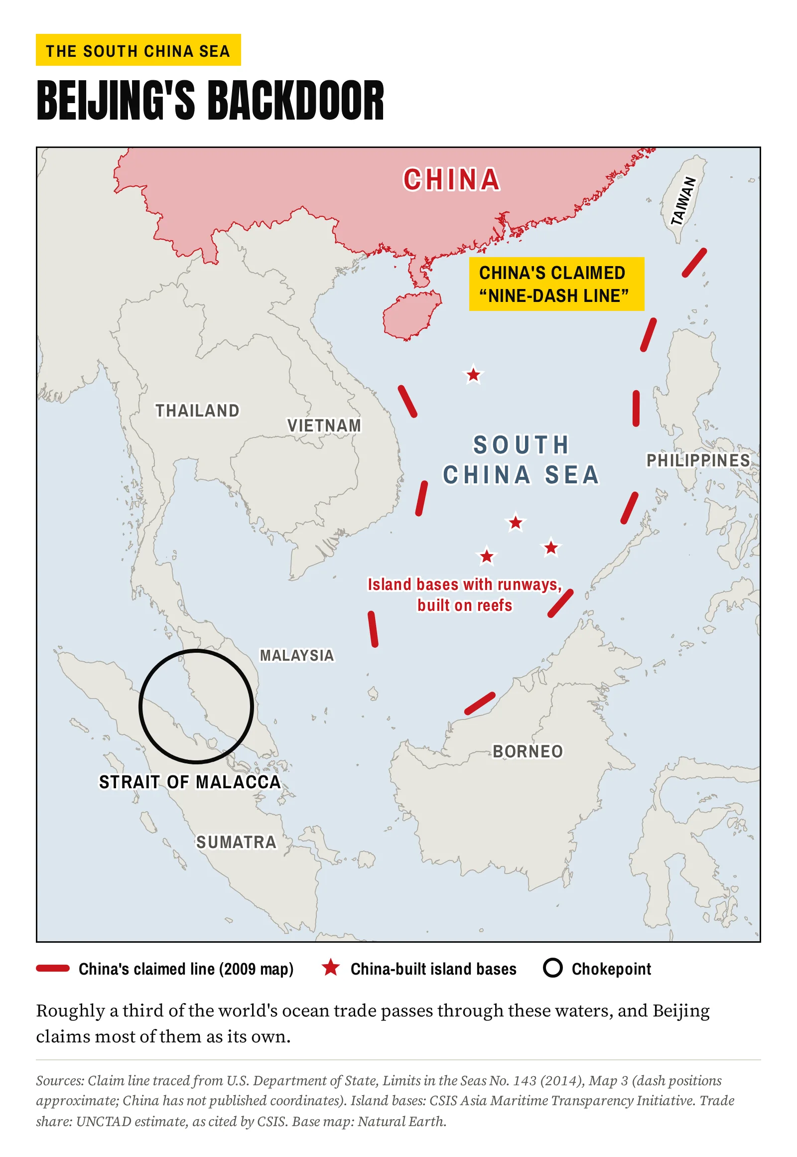 South China Sea map
